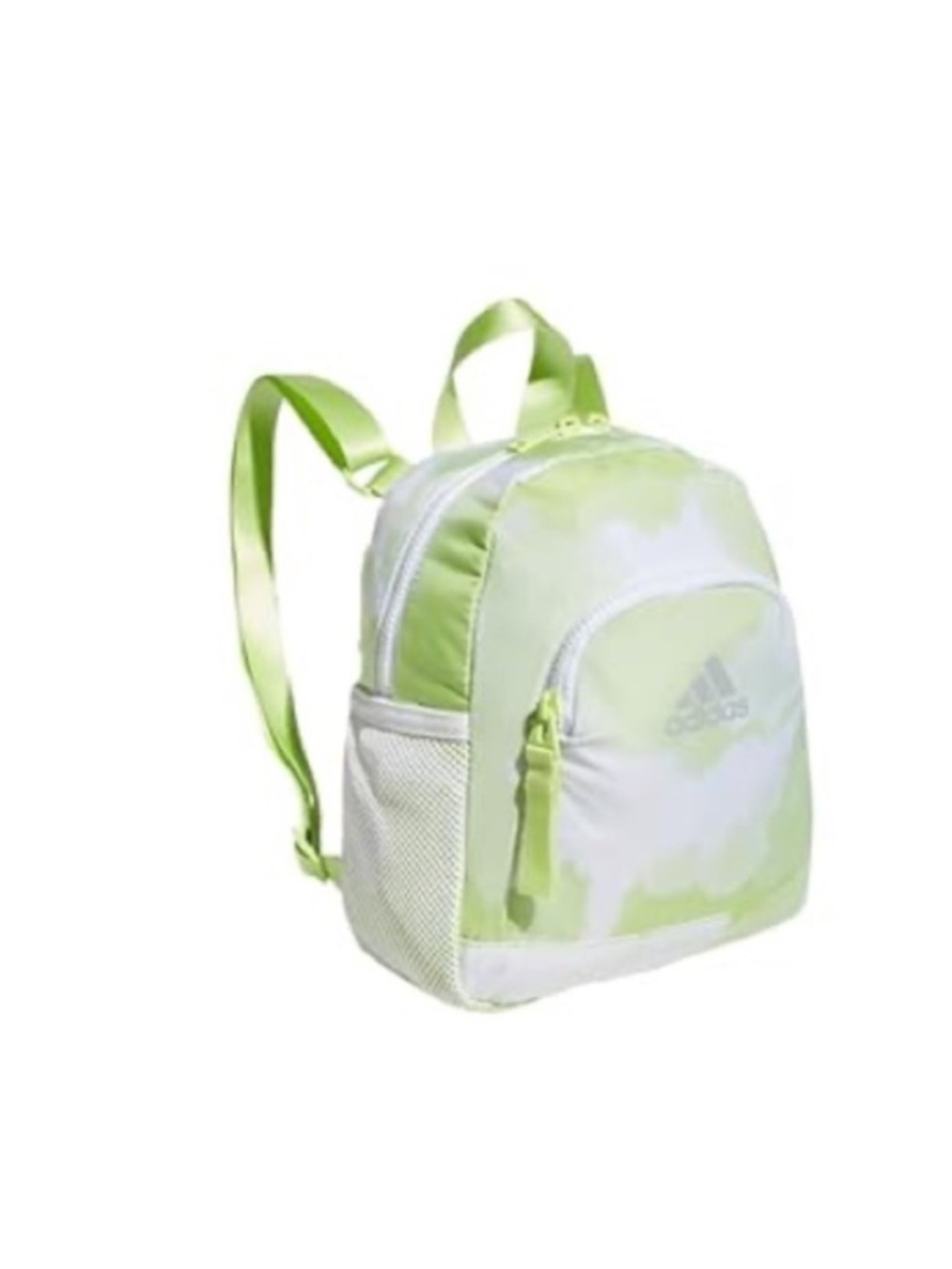 Like New Adidas Linear Mini Backpack- Green and White Tie Dye